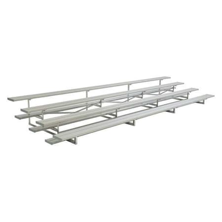 Bleacher, 4 Rows, 56 Seats, 21 ft. L MPN:NB-0421ALRSTD