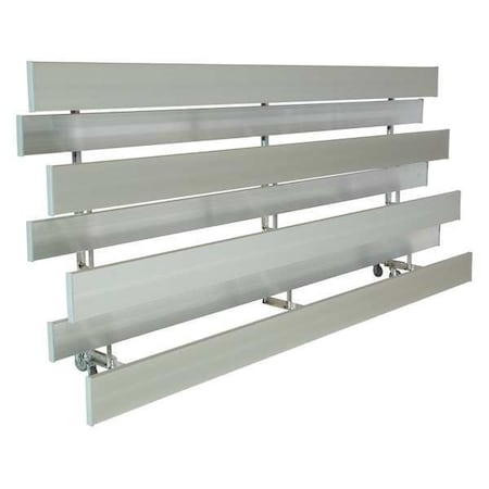 Bleacher, 4 Rows, 40 Seats, 15 ft. L MPN:TR-0415ALRSTD