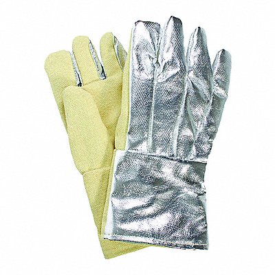 Aluminized Gloves 600F 14 PR MPN:G51TCNL14