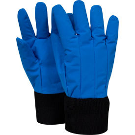 National Safety Apparel® Water Resistant Wrist Cryogenic Glove X-Large Blue G99CRBERXLWR G99CRBERXLWR