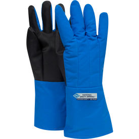 National Safety Apparel® SaferGrip Mid-Arm Length Cryogenic Glove X-Large Blue G99CRSGPXLMA G99CRSGPXLMA