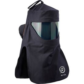 Enespro® ArcGuard® 40 cal ArcGuard Compliance CrossVent Hood with PureView Face Shield H65UQUQFAN40PV