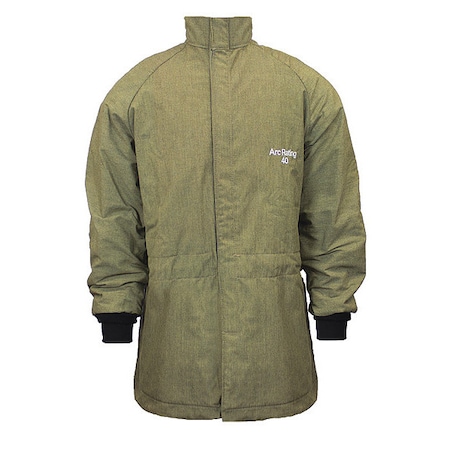 FR Jacket, 40 cal/sq cm, 3XL, 11 oz RevoLite™, Hook-and-Loop Closure MPN:C04NPQHLTD3X32-NR