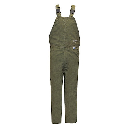 Bib Overalls, 40 cal/sq cm ATPV, 32 in Inseam, RevoLite™, Adjustable Strap MPN:C45NPQHLTXL32-NR