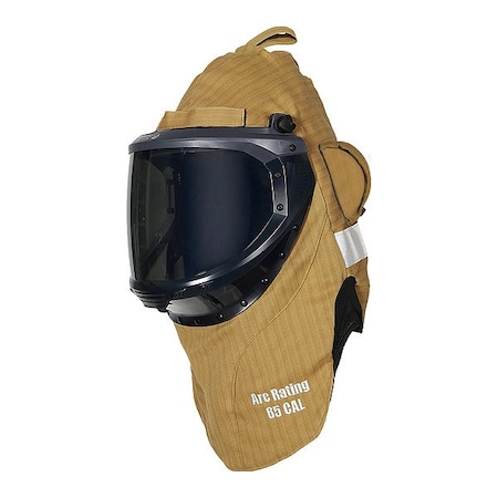 Hood, 4 PPE CAT, 65 cal/sq cm, Kevlar; Nomex Window, Caramel, Universal MPN:EN653FKVKH01AL