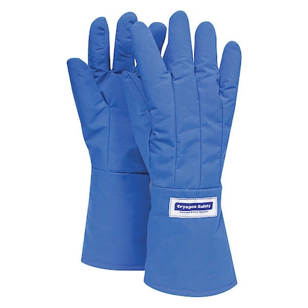 Waterproof Cryogenic Gloves, 14 in Length, Nylon, Gauntlet, Elbow Coverage, M MPN:G99CRBEPMDMA