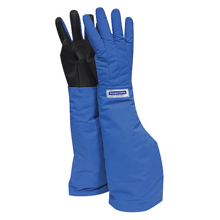 Cryogenic Gloves, 26 in Length, Nylon, Extended Gauntlet, Shoulder Coverage, M MPN:G99CRSGPMDSH-NR