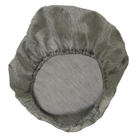 Hairnet, Nomex, 11 in Dia., Gray, Universal MPN:H01NYHN