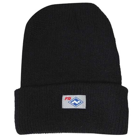 Flame Resistant Knit Cap, Black, Nomex® MPN:HNC2BK