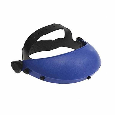 Faceshield Headgear, Black/Blue, Plastic MPN:I ZFSHG4S-NR