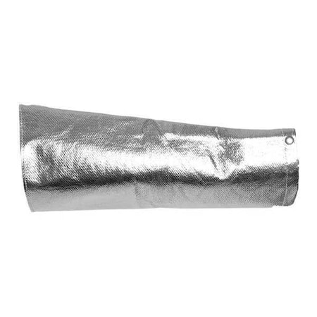 Aluminized Sleeves, Aluminized OPF/ Para-Aramid, 18 in Length, Silver, Straight Cuff MPN:S02NL18