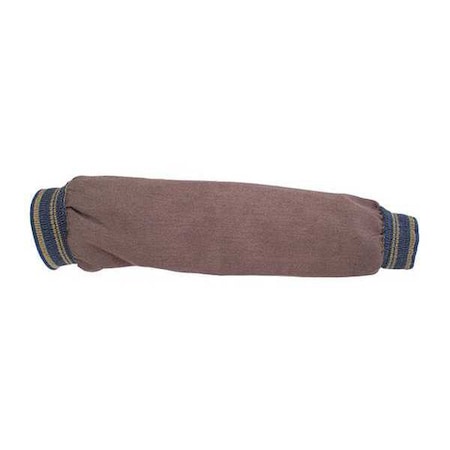 Flame-Resistant Sleeve, Tuffweld™, 18 in Length, Brown, Elastic Both Ends Cuff MPN:S02TW00RG-NR