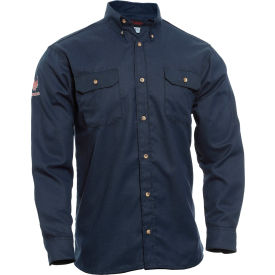 DRIFIRE® Tecgen Select® Flame Resistant Work Shirt 3XL Navy TCG01160228 TCG01160228
