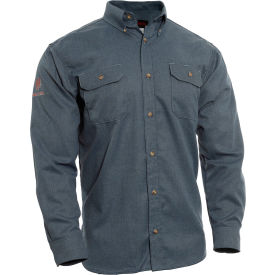 DRIFIRE® Tecgen Select® Flame Resistant Work Shirt XL-LN Light Blue TCG01190223 TCG01190223
