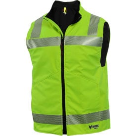 DRIFIRE® FR Class 2 High Visibility Fleece Lined Vest 2XL Fluorescent Yellow DF2-CM-G2VC2-HY-2X