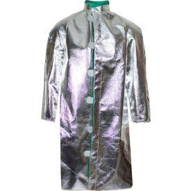 CARBON ARMOUR™ Silvers 19 oz. 45 Deluxe Aluminized Coat 2XL C22NL2XL45 C22NL2X45
