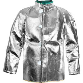 CARBON ARMOUR™ Silvers 19 oz. 30 Deluxe Aluminized Coat XL C22NLXL30 C22NLXL30