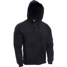 DRIFIRE® Men's Flame Resistant Essentials Zip Front Hoodie XL Navy SWSI3Z-XL