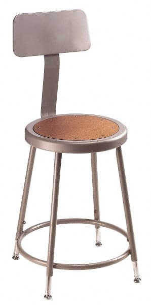 18 to 26 Inch High, Stationary Adjustable Height Stool MPN:6218HB