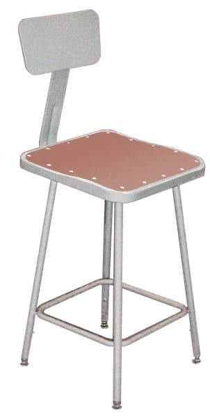 18 to 26 Inch High, Stationary Adjustable Height Stool MPN:6318HB