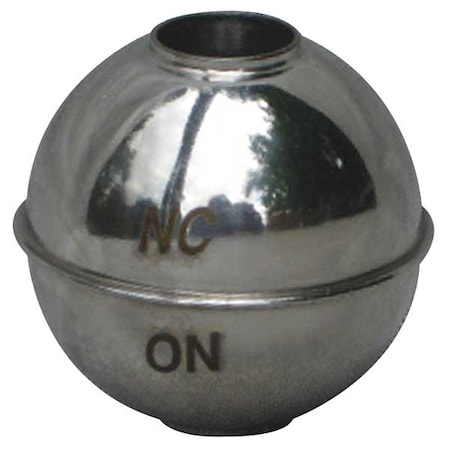 Tubed Magnetic Float Ball, Round, SS, 2 In MPN:GR-800S