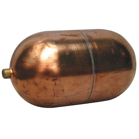 Float Ball, Oblong, Copper, 6 In MPN:GR6X8721CU