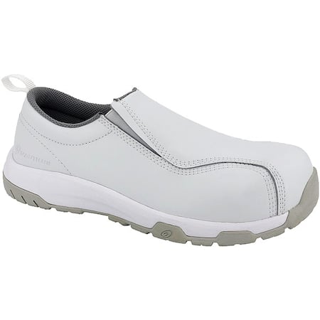 Men's Composite Toe Loafer Shoe, White, 7, W, Nautilus 1607 MPN:1607-7W