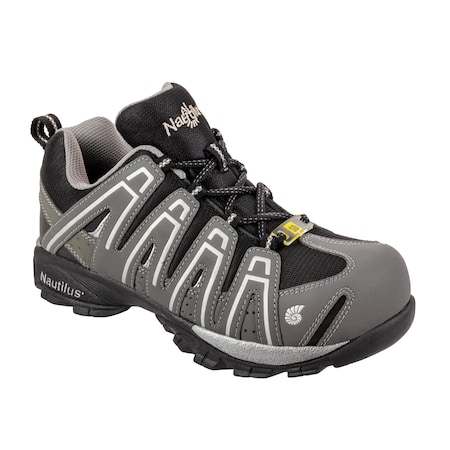 Men's Composite Toe Athletic Shoe, Grey, 9.5, Medium, N1340 MPN:N1340-9.5M