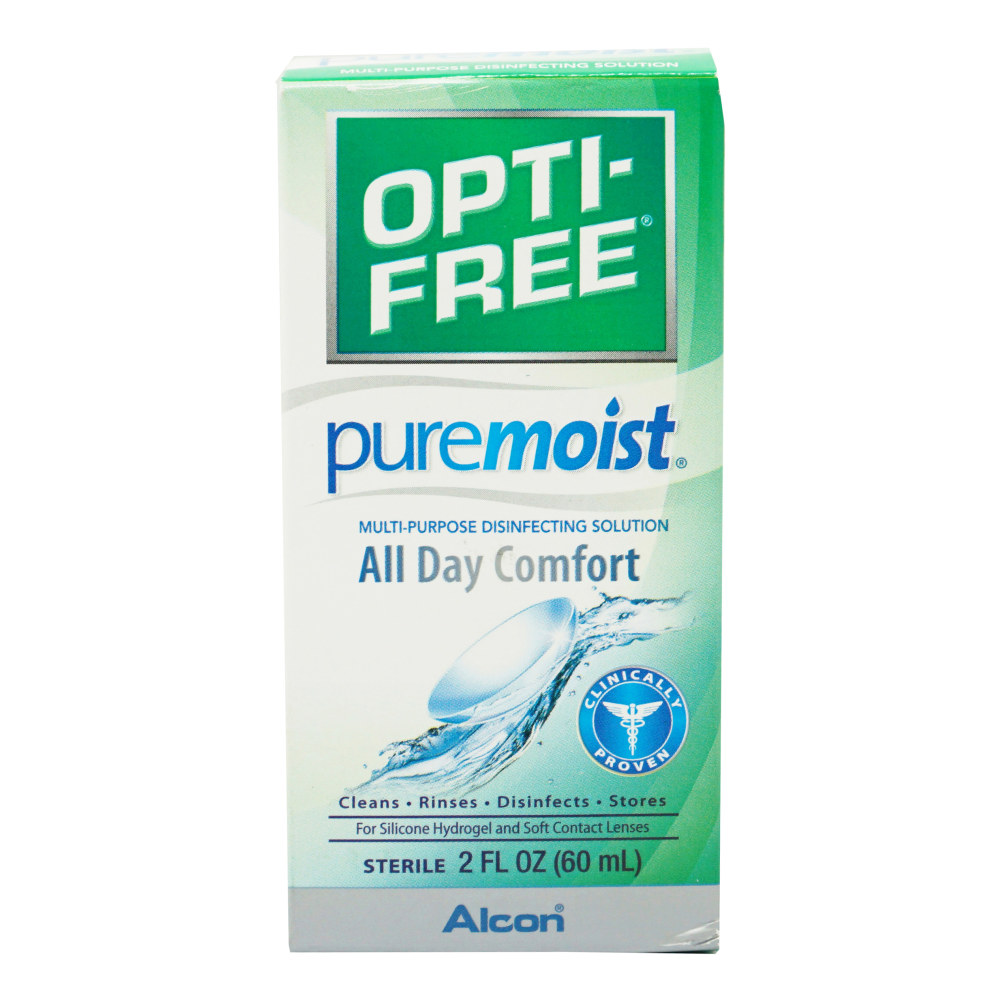 Opti-Free PureMoist Contact Solution, 2 Oz, Bottle MPN:26849