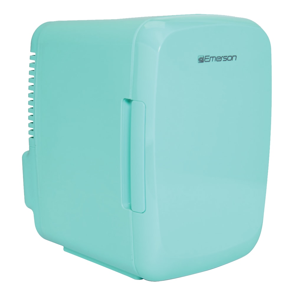 Emerson 6-Can 4.2-Cubic Feet Portable Mini Fridge Cooler, Turquoise MPN:EFC-5000-TURQUOISE