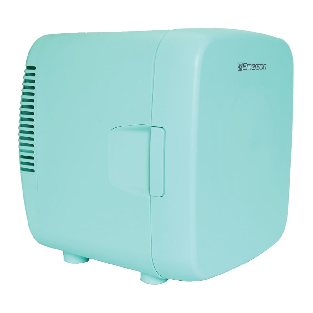 Emerson 12-Can 9.5 Cu Ft Portable Mini Fridge Cooler XL, Turquoise MPN:EFC-5001-TURQUOISE