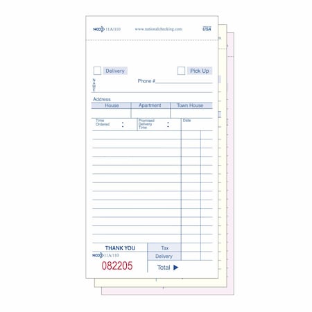 No Carb 14 Line Delivery Form 3Pt, PK2500 MPN:11A-SP