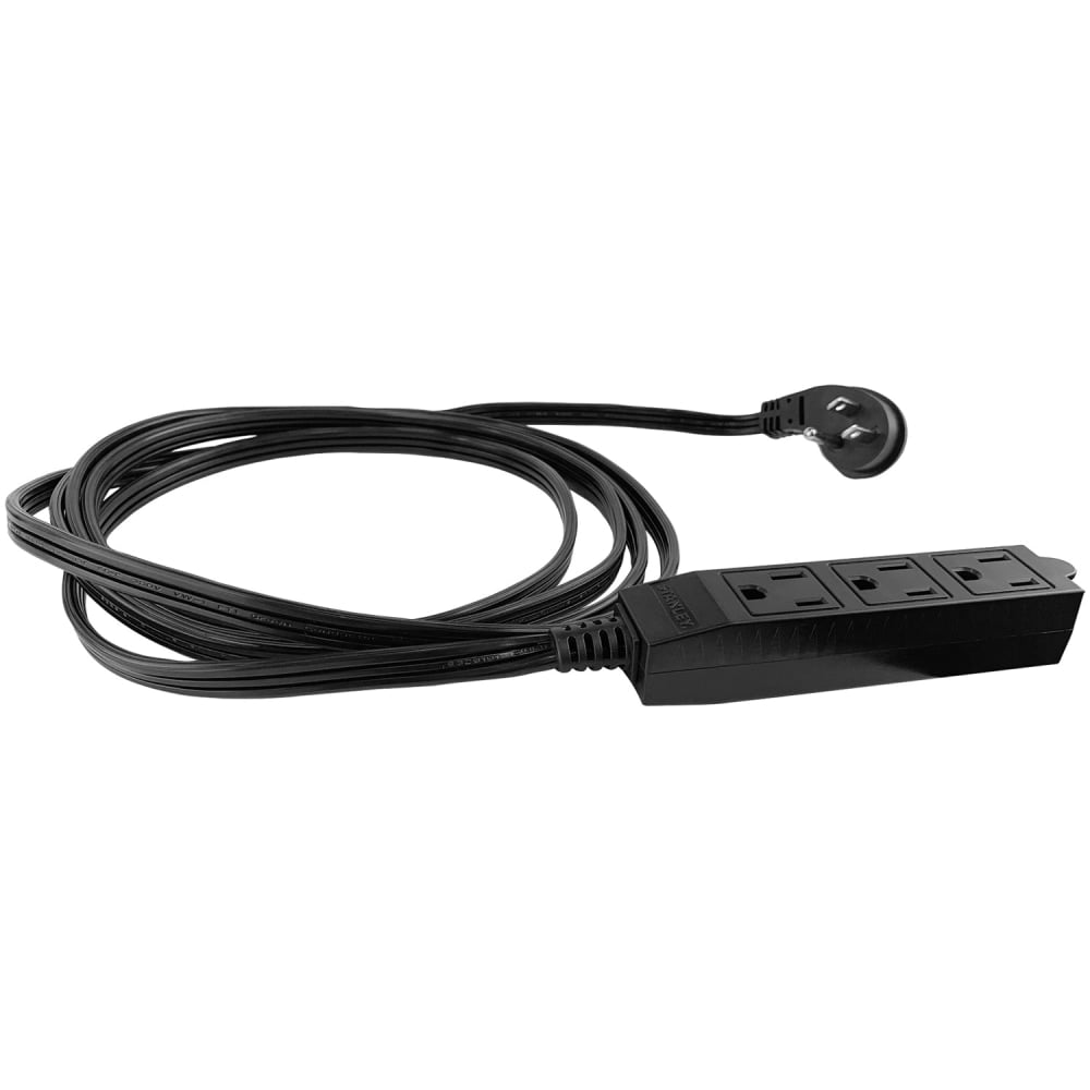 Stanley CordMax 31131 Indoor 3-Outlet Extension Cord, 9', Black MPN:31131