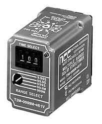 Time Delay Relays, Timer Function: Delay On Break , Maximum Delay (Hours): 16 , Number of Timing Ranges: Multiple  MPN:T3M-0999M-461