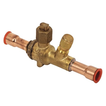Refrigerant Ball Valve, 1/2 in, 900 psi MPN:NBV04-S