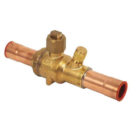 Refrigerant Ball Valve, 3/4 in, 900 psi MPN:NBV06-S