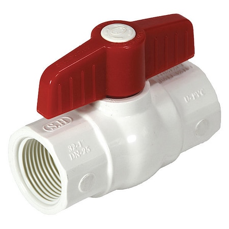 Manual 2-Way Ball Valve, NPT, PVC MPN:E1420-20