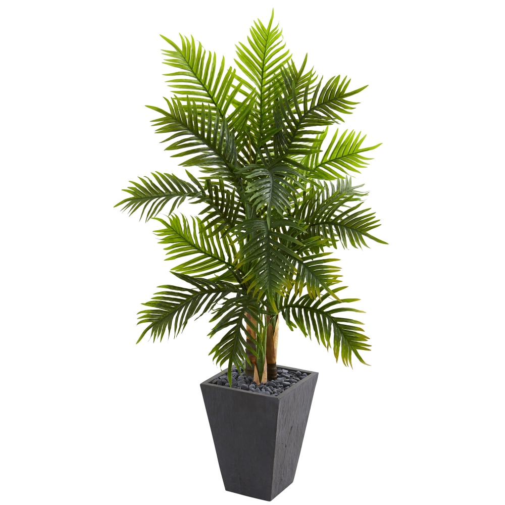 Nearly Natural Areca Palm 66inH Artificial Real Touch Tree With Planter, 66inH x 32inW x 21inD, Green MPN:5676