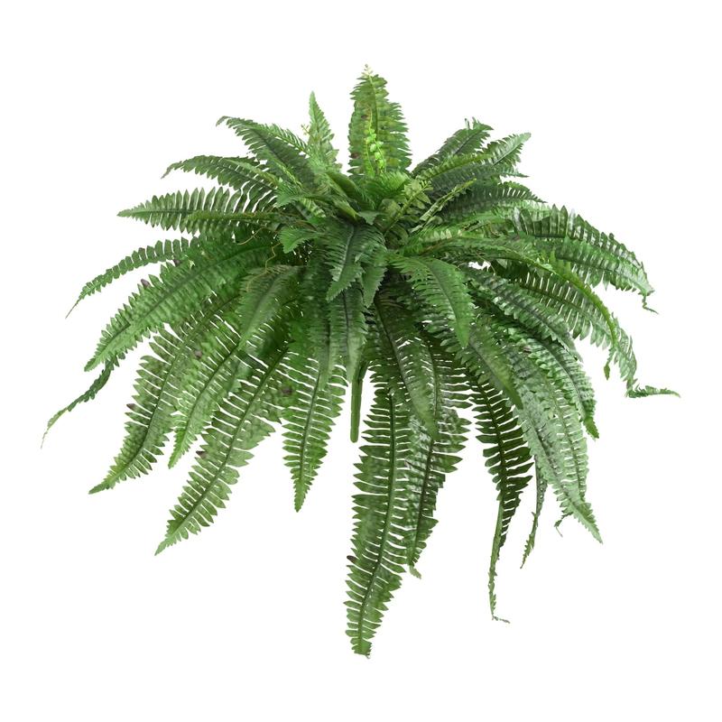 Nearly Natural 21inH Boston Ferns, Green, Set Of 2 Ferns MPN:6051-S2