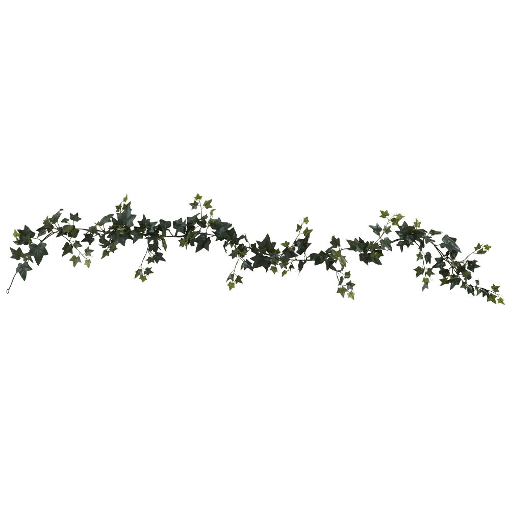 Nearly Natural Sage Ivy 72in Artificial Plant Garlands, Green, Set Of 4 Garlands MPN:6104-S4