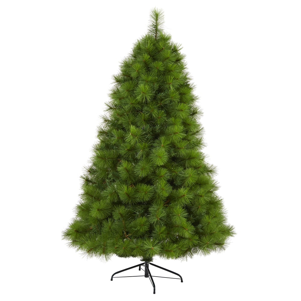 Nearly Natural Green Scotch Pine Artificial Christmas Tree, 6ft MPN:T1615