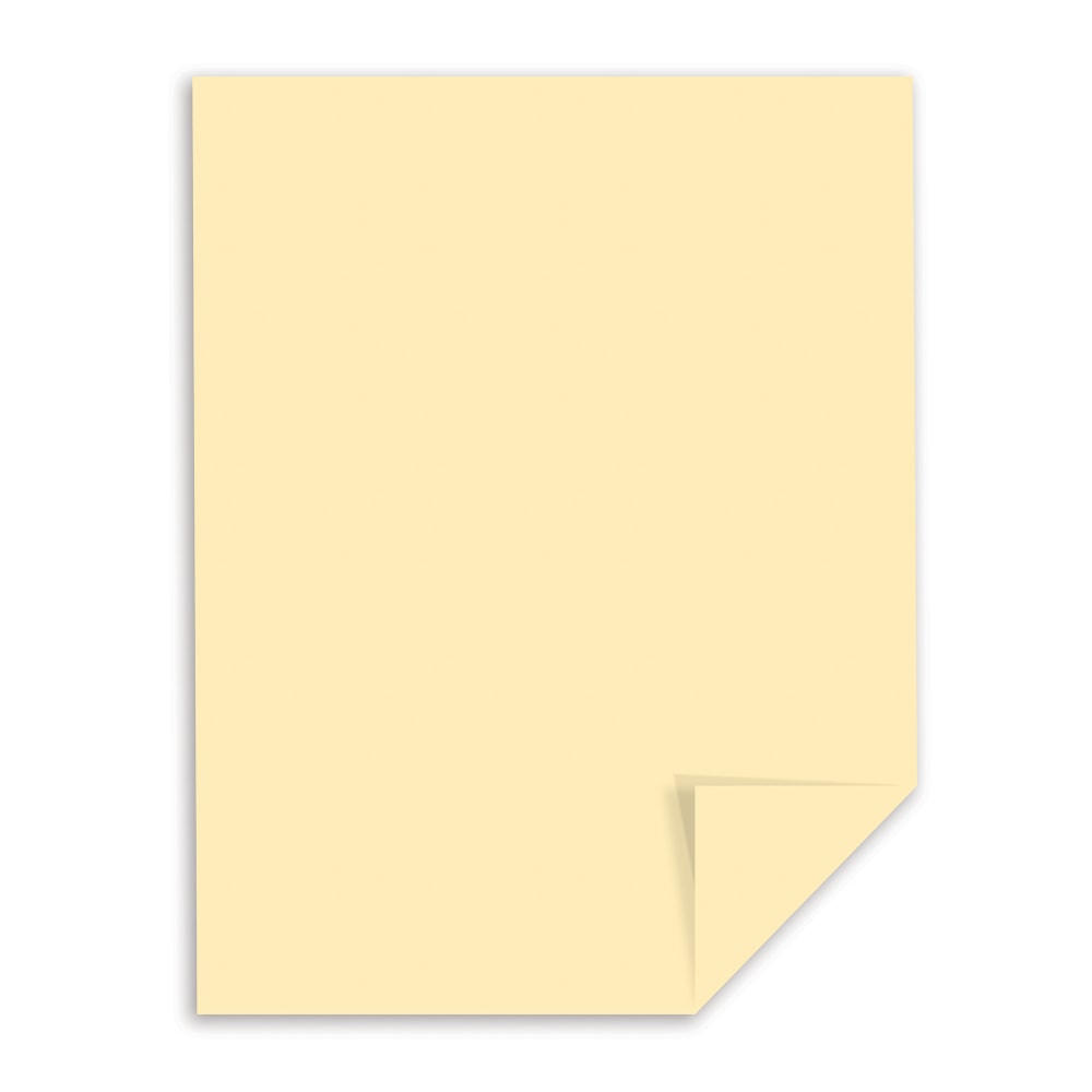 Exact Vellum Bristol Card Stock, Ivory, Letter (8.5in x 11in), 67 Lb, Pack Of 250 MPN:81368