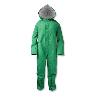 I96ACA Chem Shield Coverall w/Hd-Grn-M MPN:10096-50-1-GRN-M