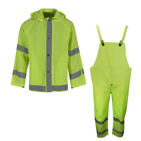 Econo-Viz Series Suit-Hi-Vis Lime-Xl MPN:10182-55-1-HLI-XL