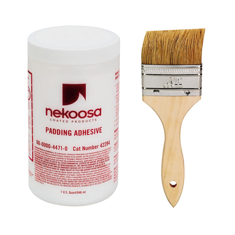 Nekoosa Fan-out Padding Adhesive - 1 quart - 1 Each - White (Min Order Qty 2) MPN:42284