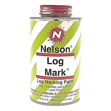 Log Marking Paint, 1 pt., Red, Water -Based MPN:28 4 PT RED