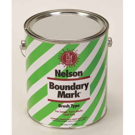 Boundary Marking Paint, 1 gal., Green, Water -Based MPN:29 19 GL GREEN