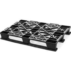 Rackable Euro Open Deck Pallet Plastic 4-Way Entry 48