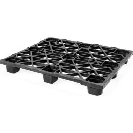 Nestable Open Deck Pallet Plastic 4-Way Entry 48