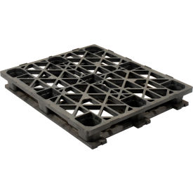 Double Deck Pallet Plastic 4-Way Entry 48